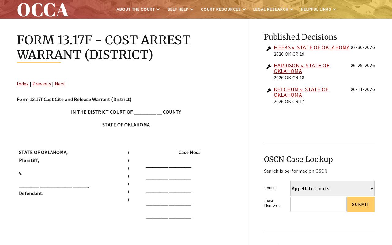 Woods County bench warrant lookup district cite and release form