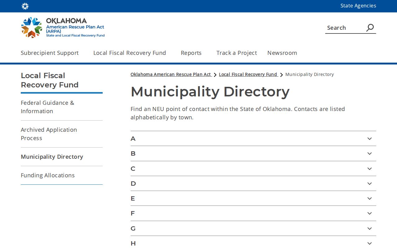 Woods County active warrant search municipality directory